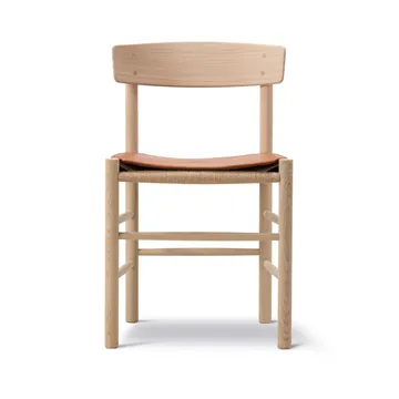 Sittepute i skinn til J39 stol - Fredericia Furniture