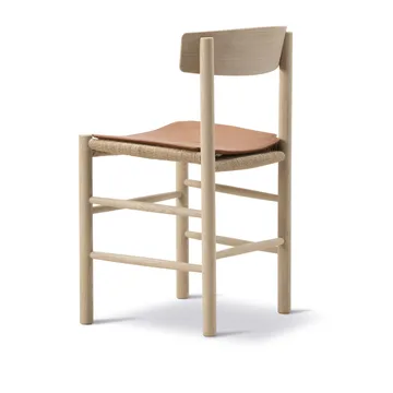 Sittepute i skinn til J39 stol - Fredericia Furniture