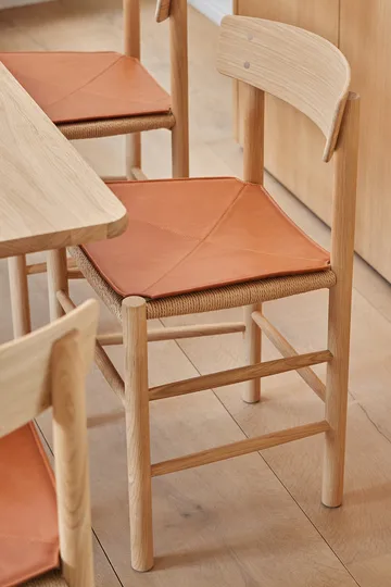 Sittepute i skinn til J39 stol - Fredericia Furniture