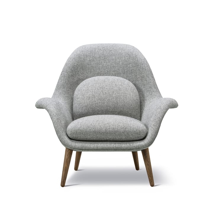 Swoon lenestol - Hallingdal 65 130-røkt eik - Fredericia Furniture