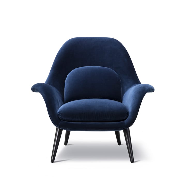 Swoon lenestol, Harald 792 blå-svart eik Fredericia Furniture