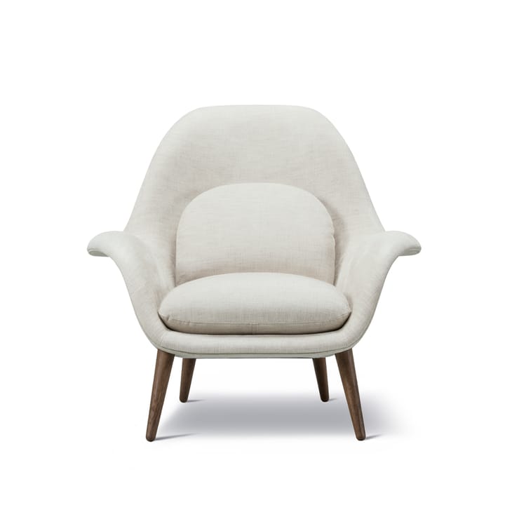Swoon lenestol - Maple 222 hvit-røkt eik - Fredericia Furniture