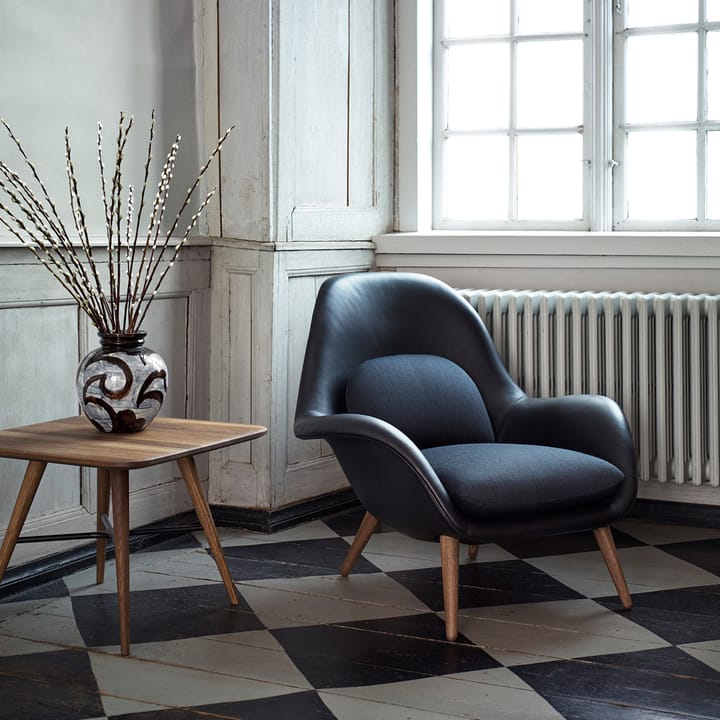 Swoon lenestol, Sunniva 132-lakkert eik Fredericia Furniture