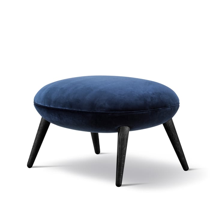 Swoon Ottoman fotskammel - Harald 3 792-svartlakkert eik - Fredericia Furniture