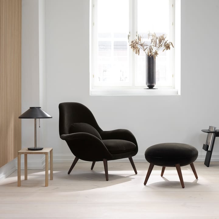 Swoon Ottoman fotskammel, Maple 222-røkt eik Fredericia Furniture