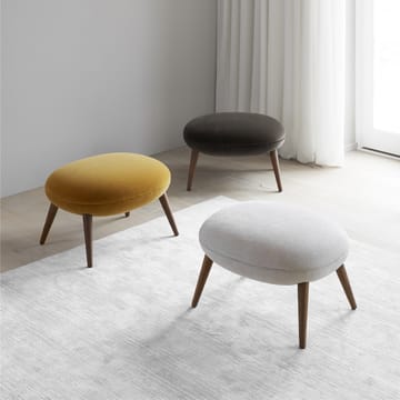 Swoon Ottoman fotskammel - Maple 222-røkt eik - Fredericia Furniture