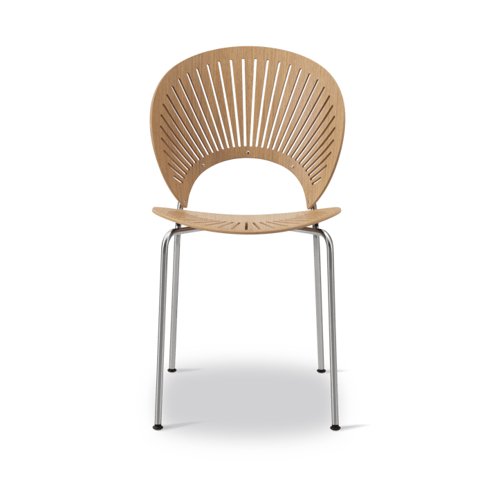 Trinidad 3398 stol - Oljet eik-rustfritt børstet stål - Fredericia Furniture