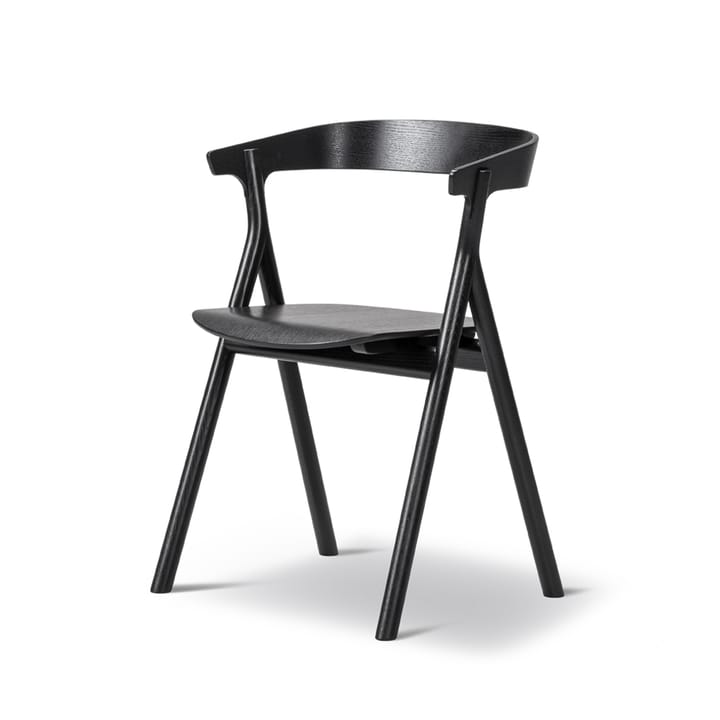 Yksi 3340 stol - eik svart lakk - Fredericia Furniture