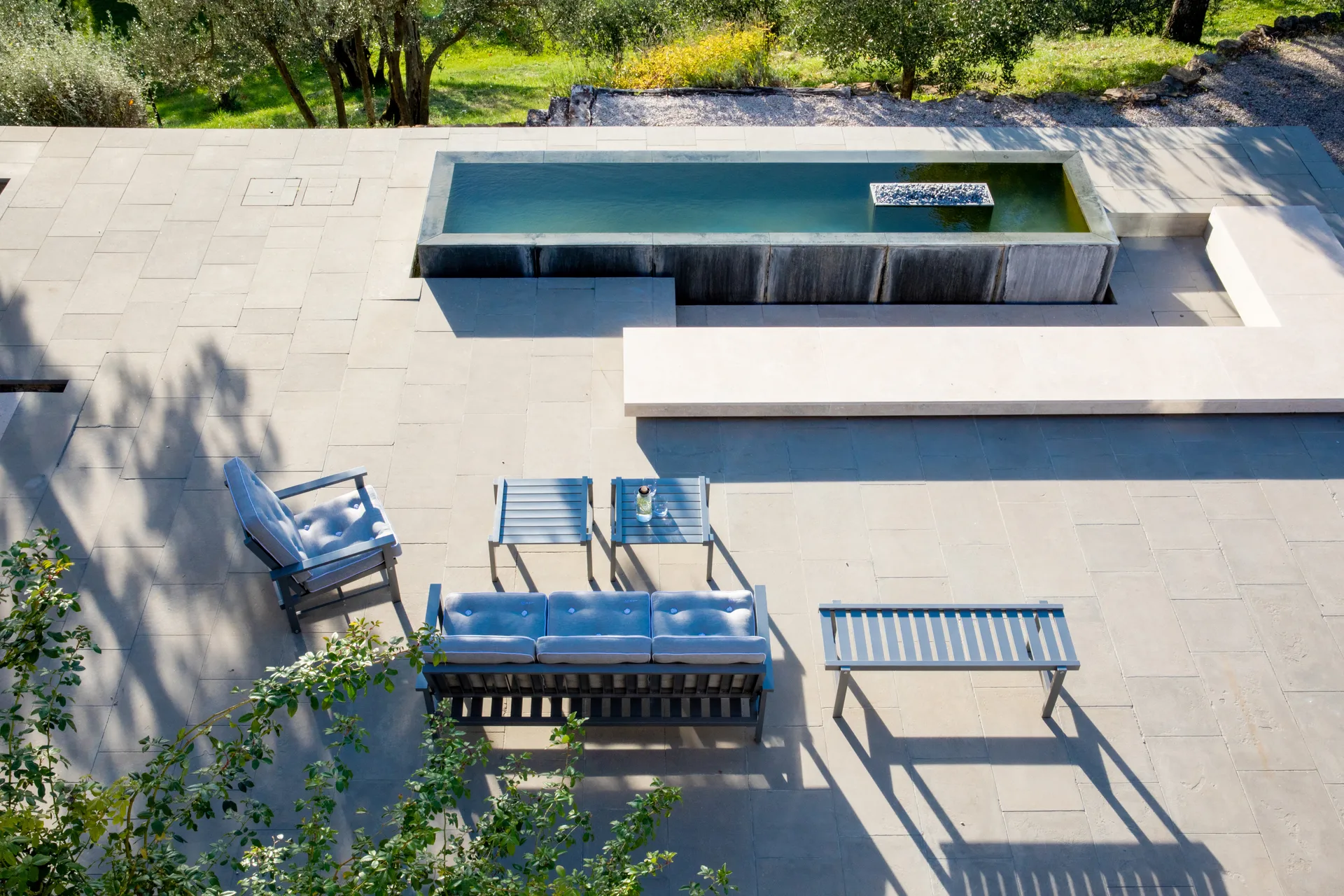 Benk 45, Grey, 135 cm Fri Form