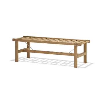 Benk 45 - Teak, 135 cm - Fri Form