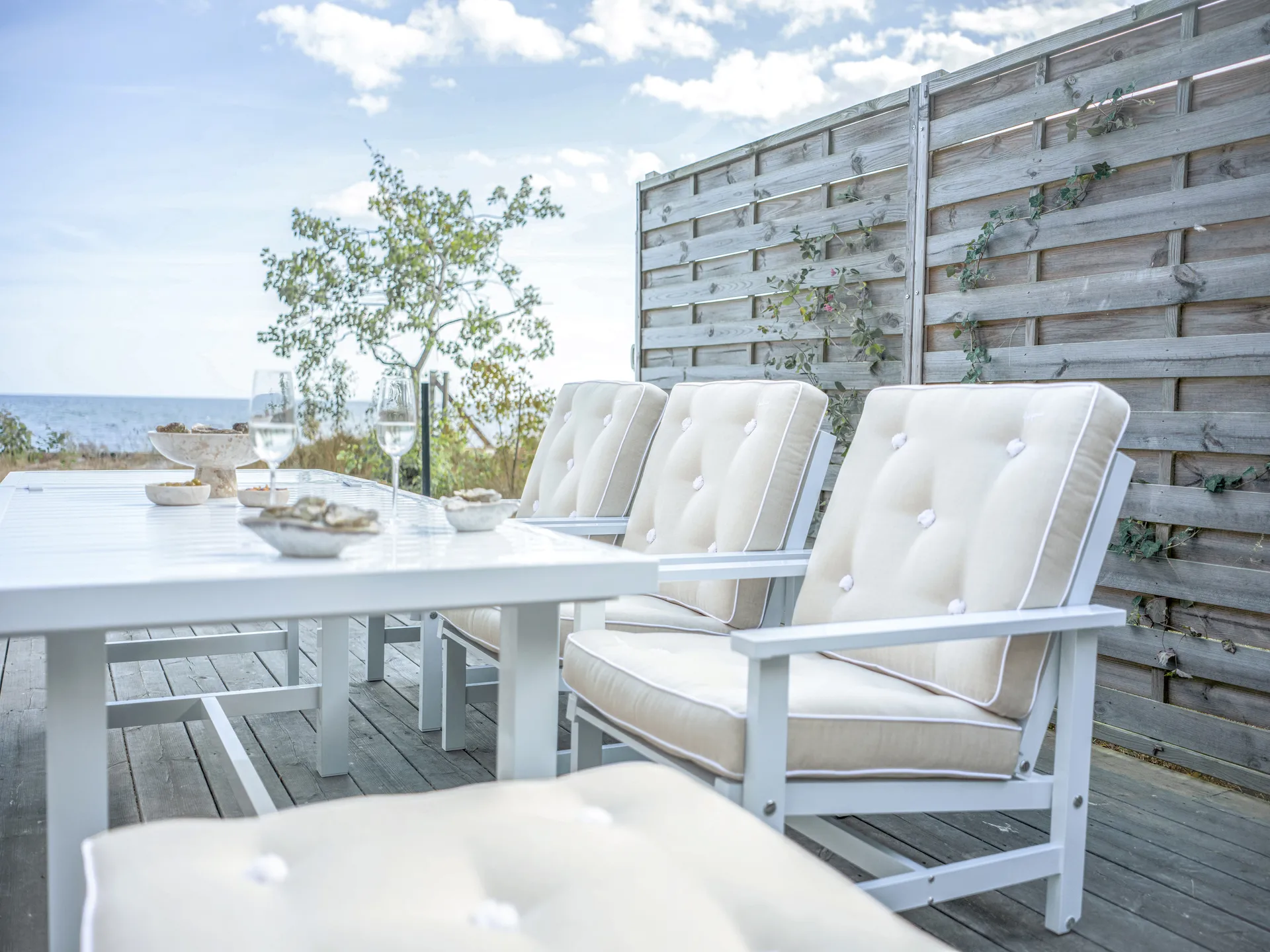 Bord 62, White, 142x80x72 cm Fri Form