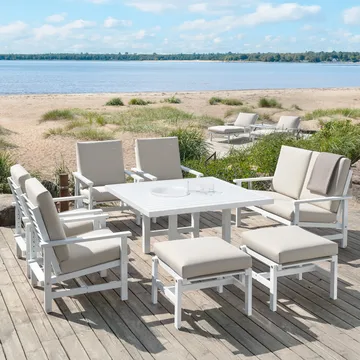 Bord 65 - White, 124x122x72 cm - Fri Form