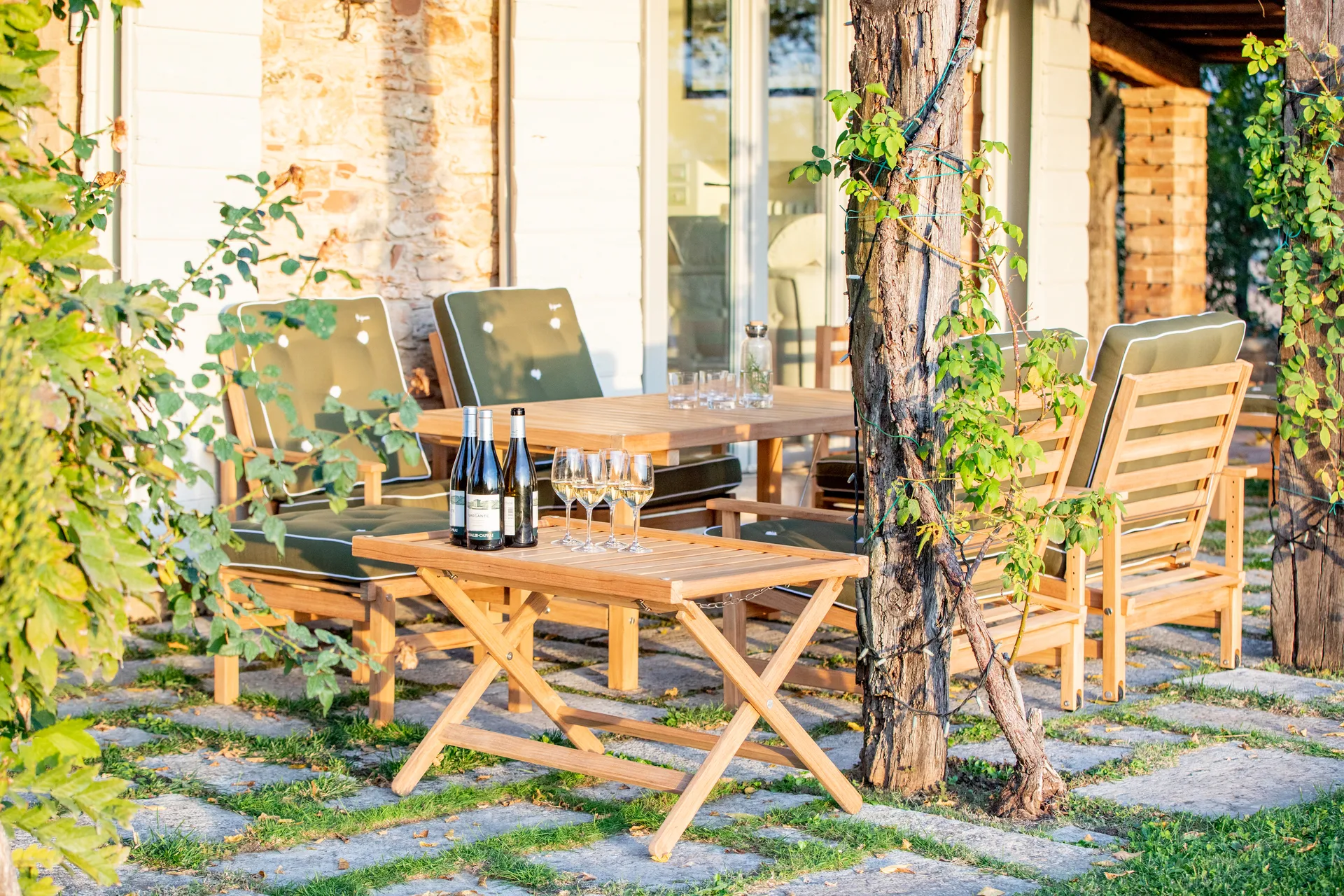 Brettbord 60, Teak, 59x94 cm Fri Form