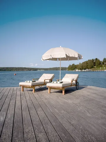 Liggevogn 31 - Teak, 78x171 cm - Fri Form