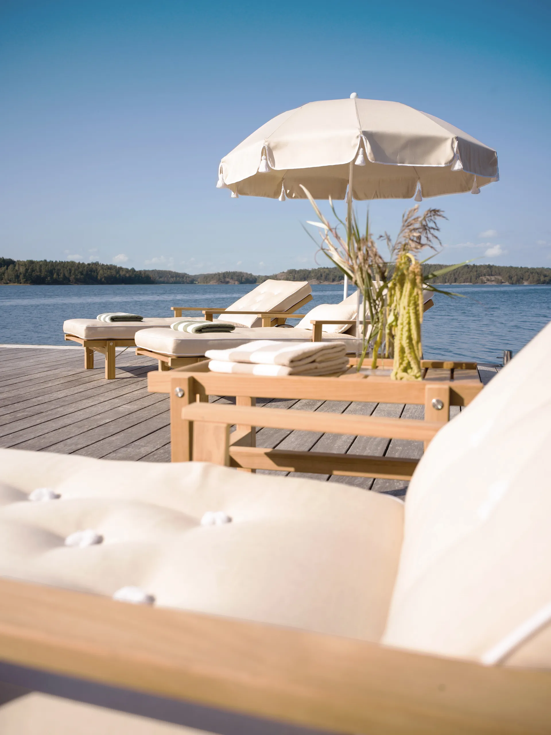 Liggevogn 31, Teak, 78x171 cm Fri Form