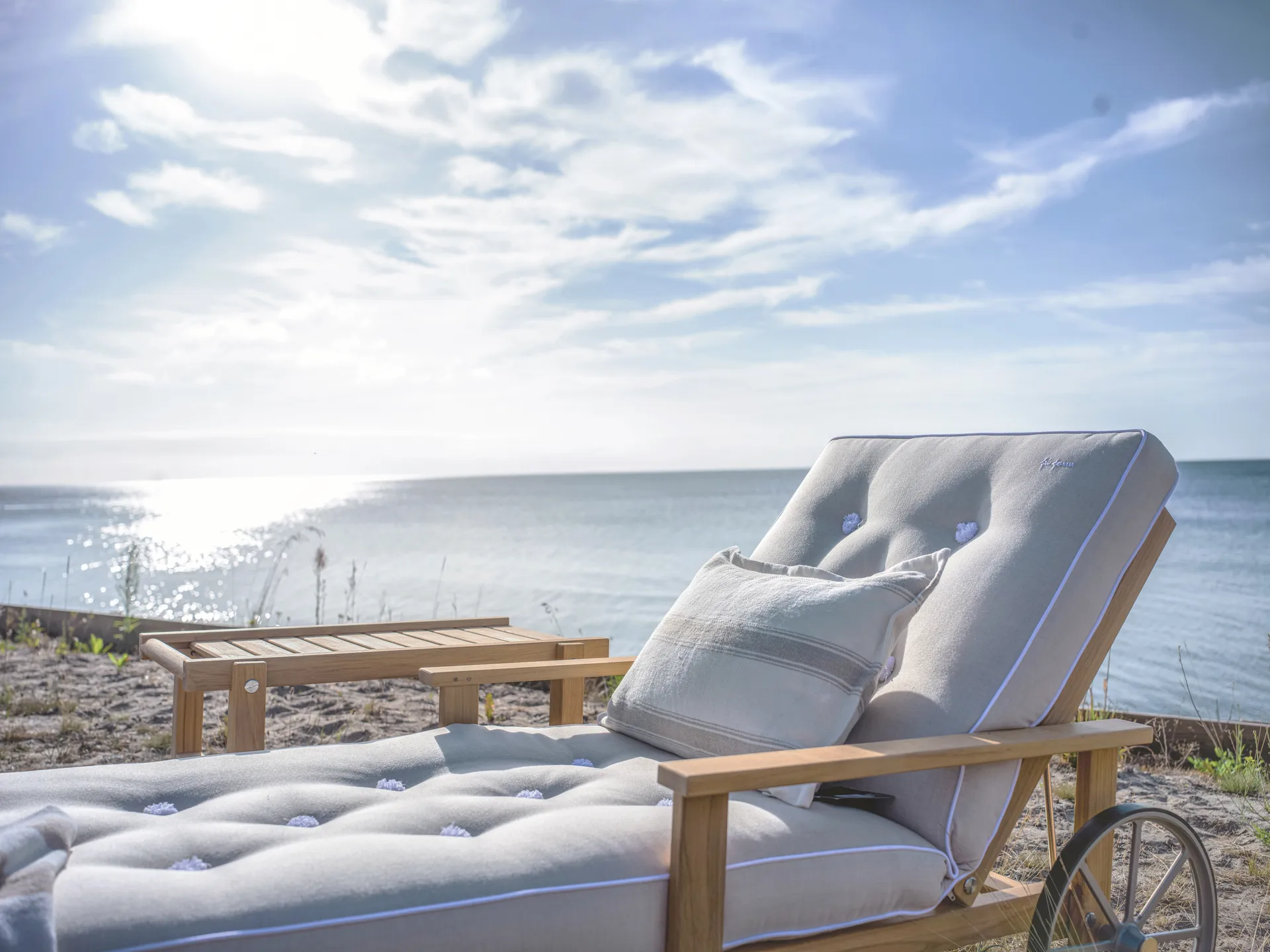 Liggevogn 31, Teak, 78x171 cm Fri Form