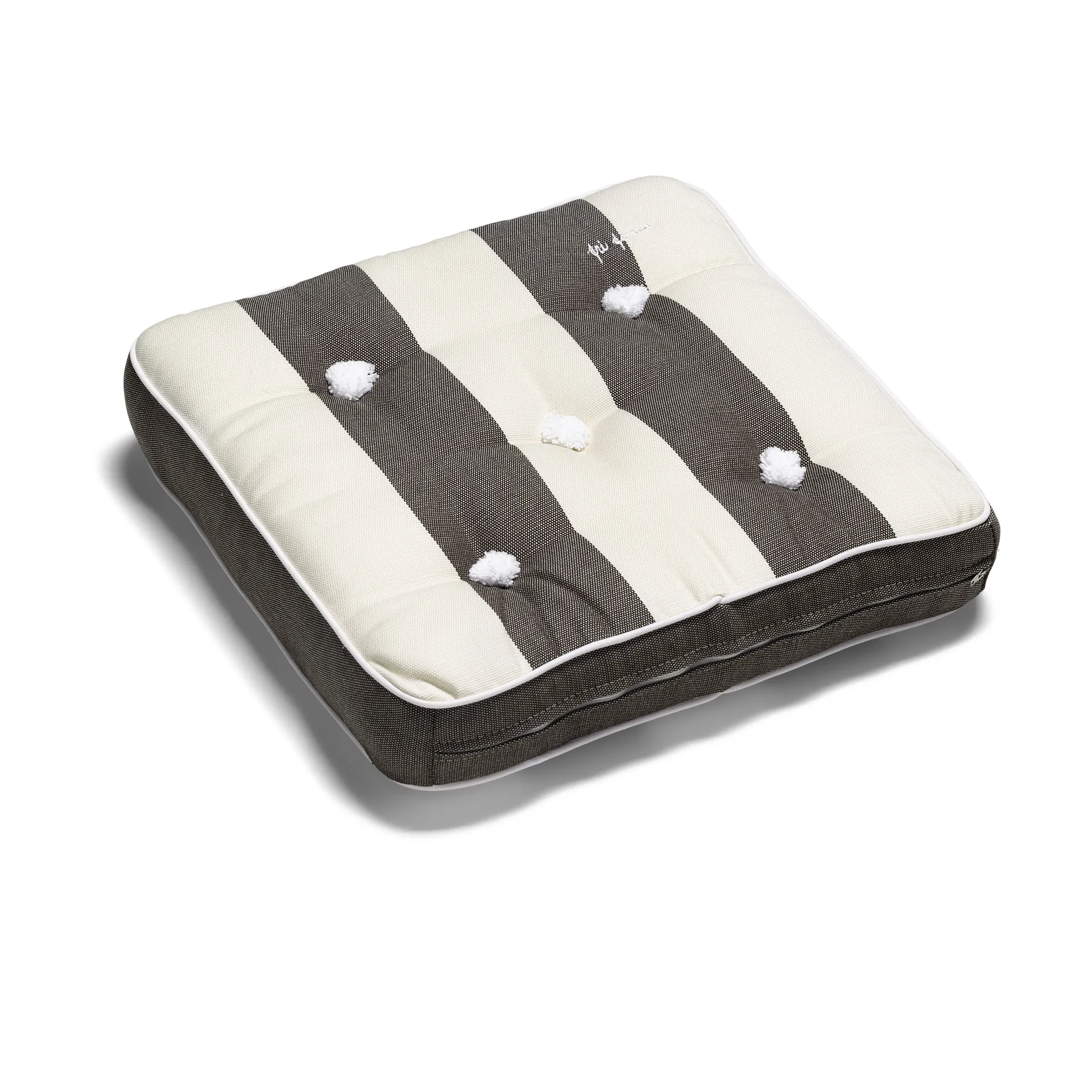 Pute 42, Crown striped, 42x,42 cm Fri Form