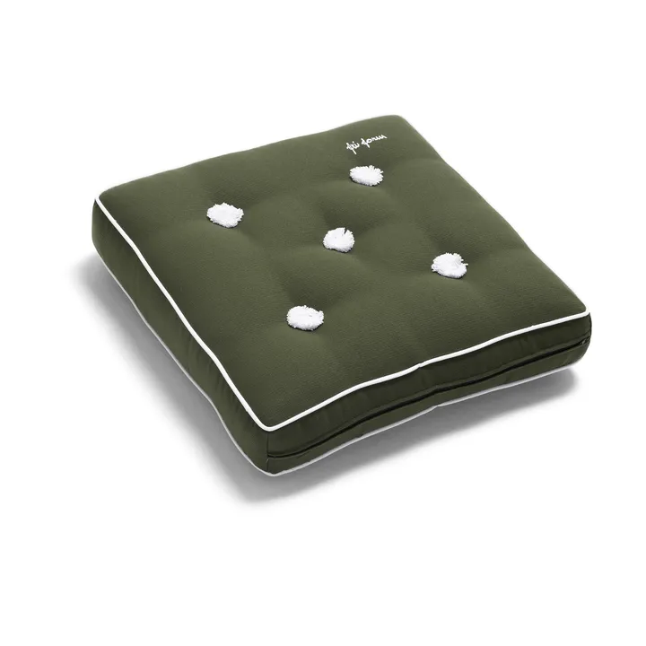 Pute 42 - Kahki green, 42x,42 cm - Fri Form