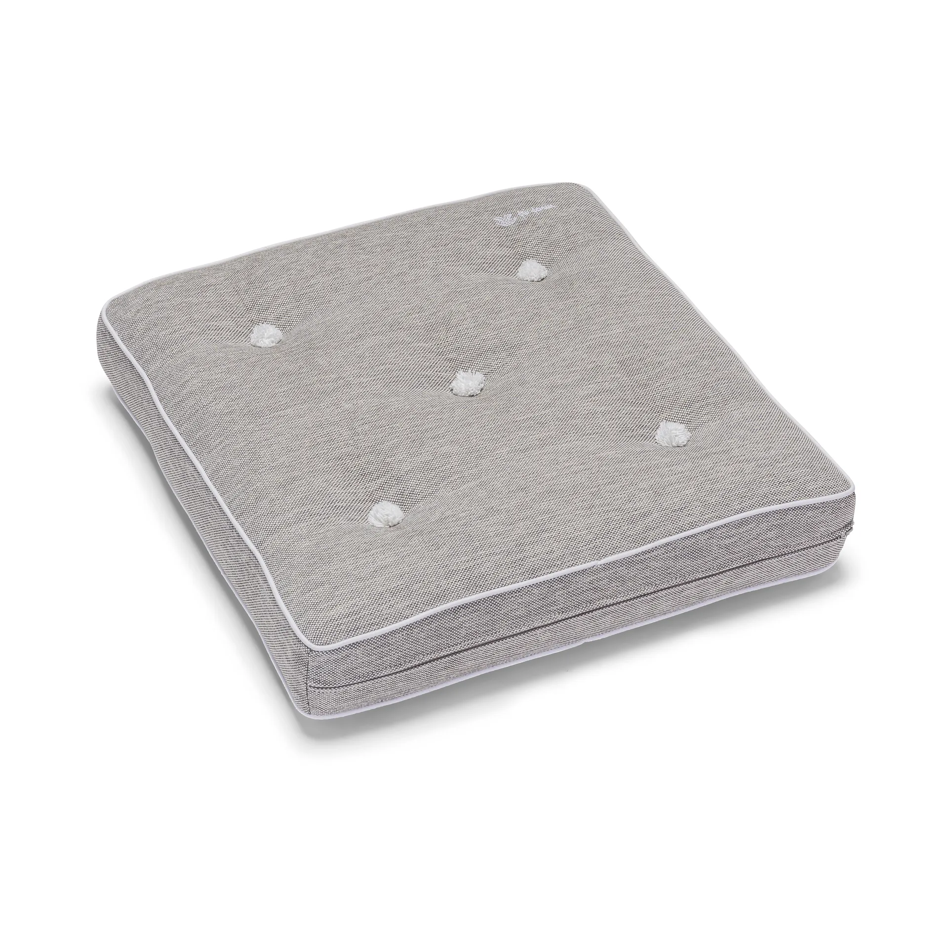 Pute 55, Crown grey, 55x55 cm Fri Form