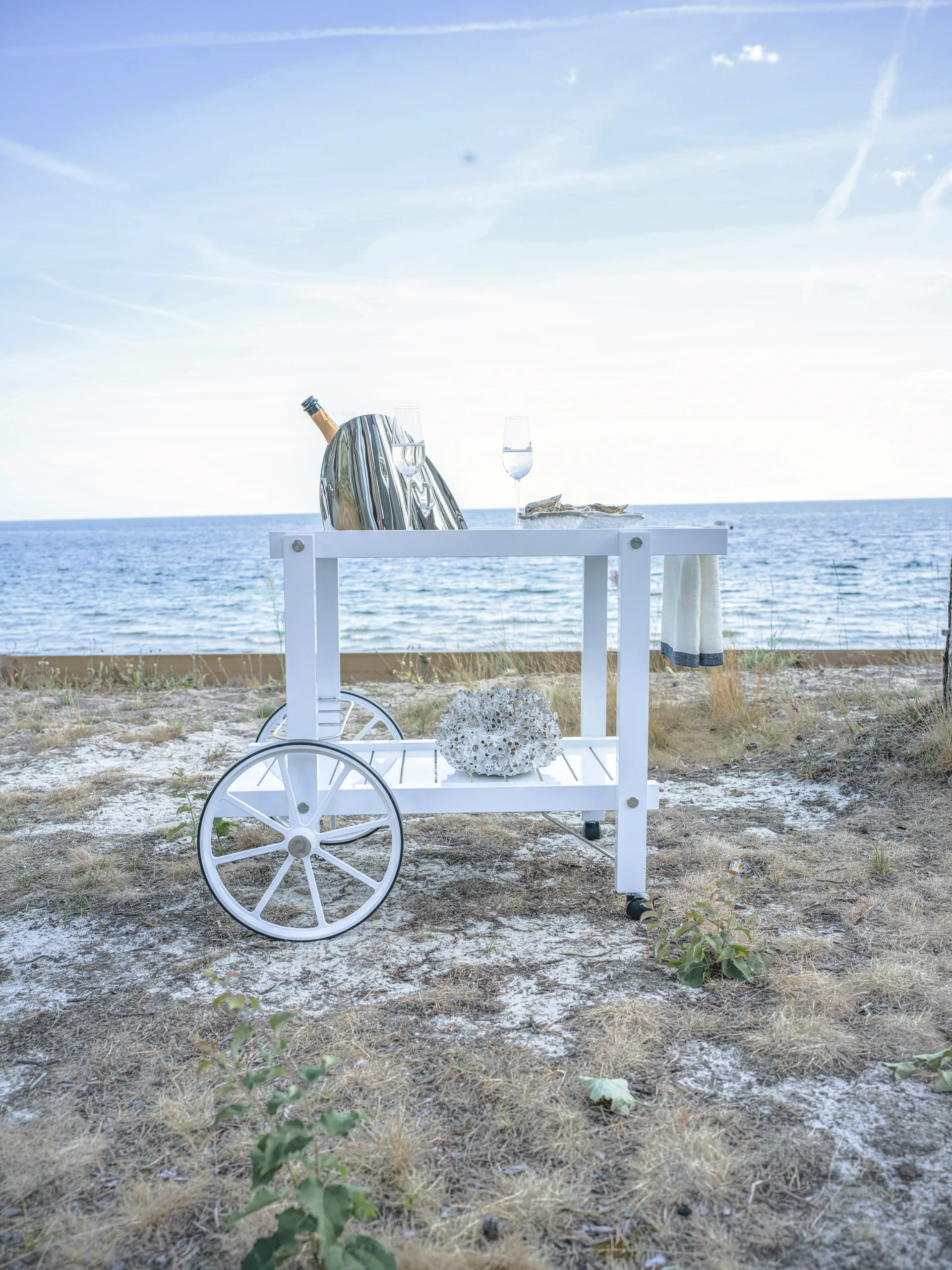 Serveringsvogn 14, White Fri Form