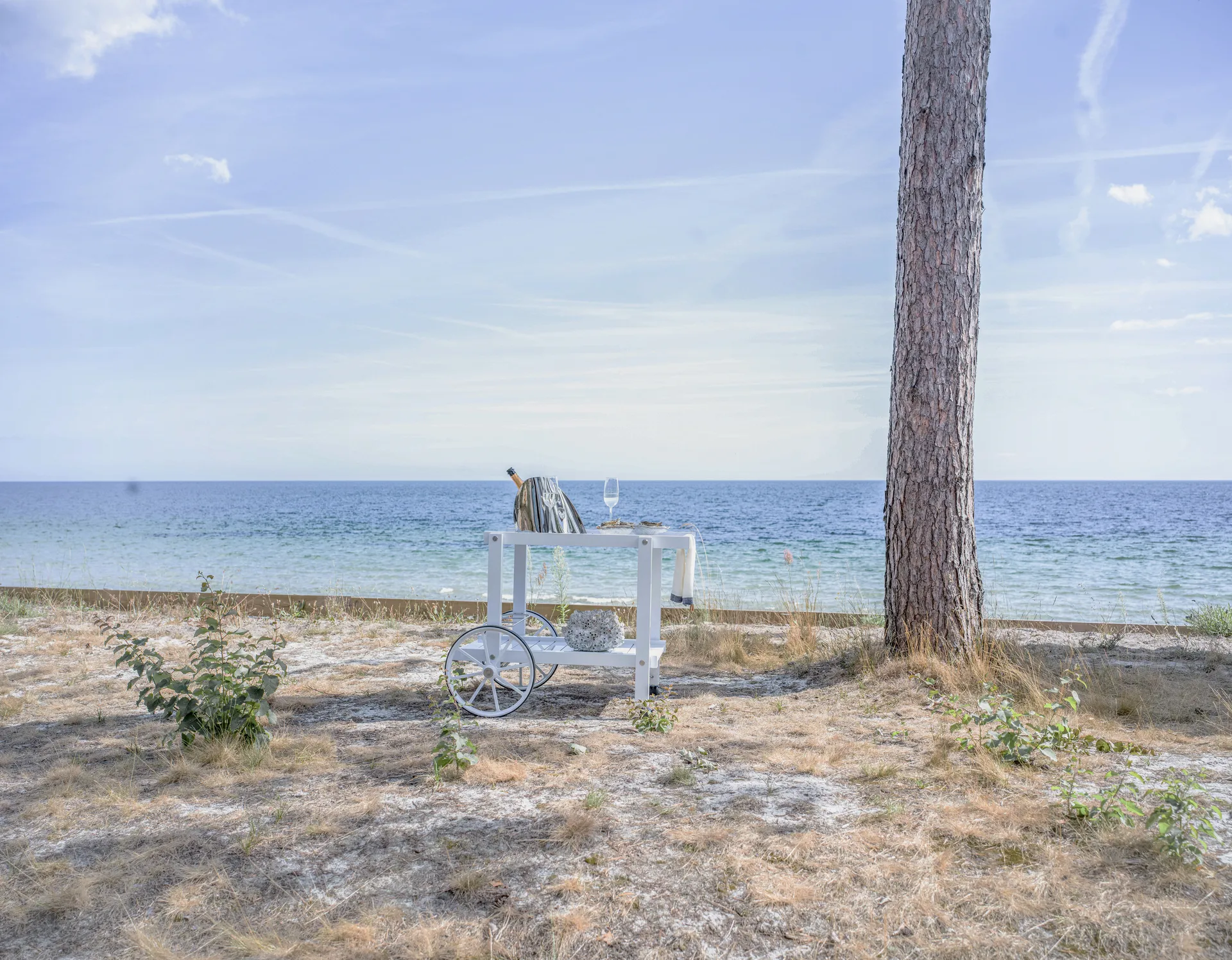 Serveringsvogn 14, White Fri Form