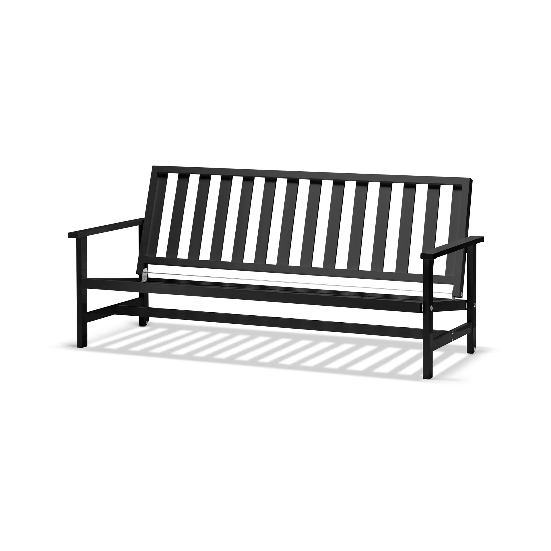 Sofa 09, Black, 3-seter Fri Form