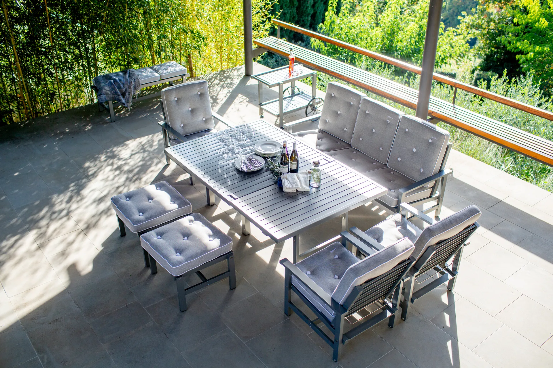 Sofa 09, Grey, 3-seter Fri Form