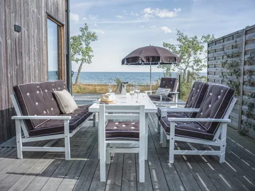 Sofa 09 - White, 3-seter - Fri Form