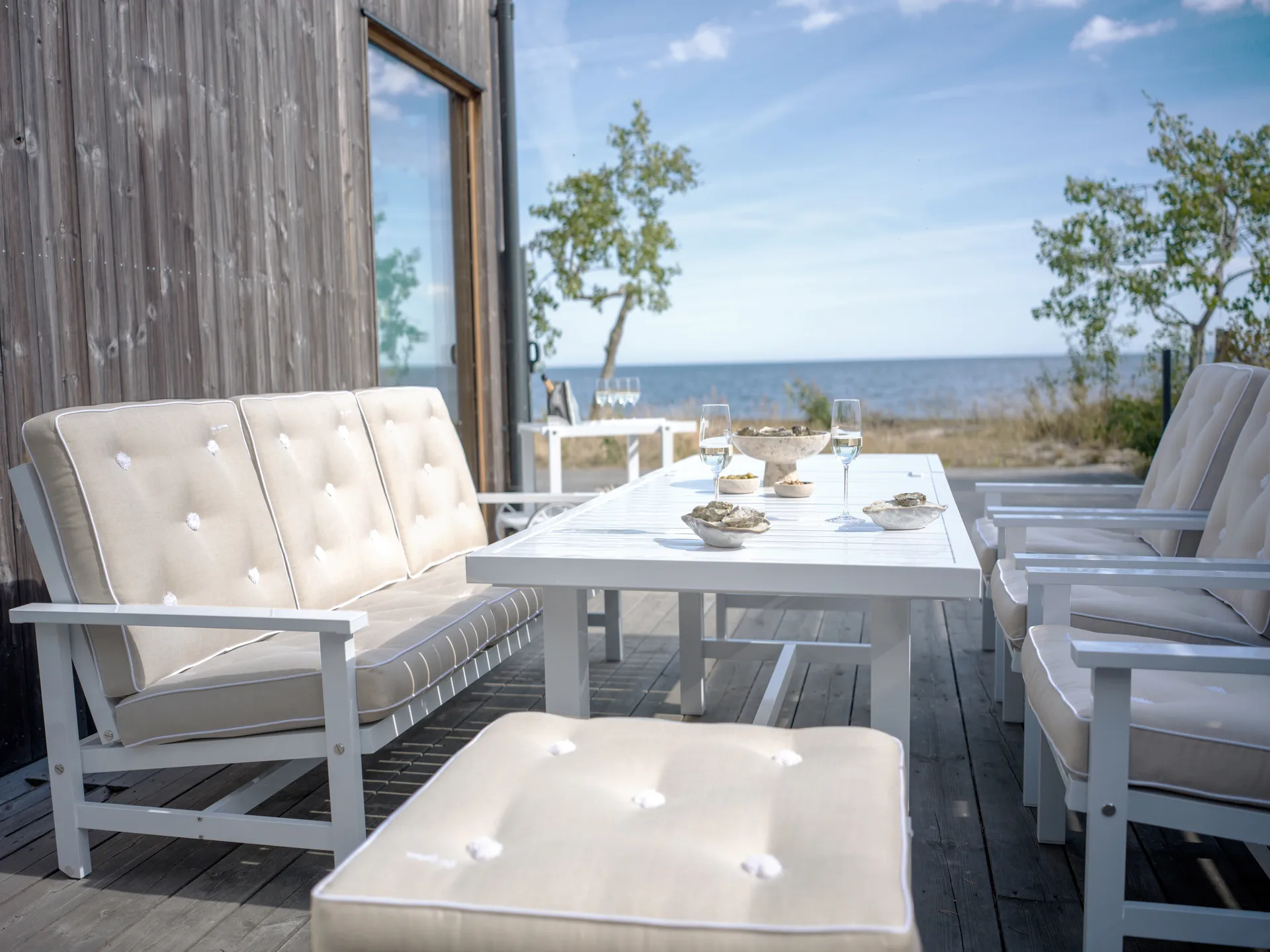 Sofa 09, White, 3-seter Fri Form