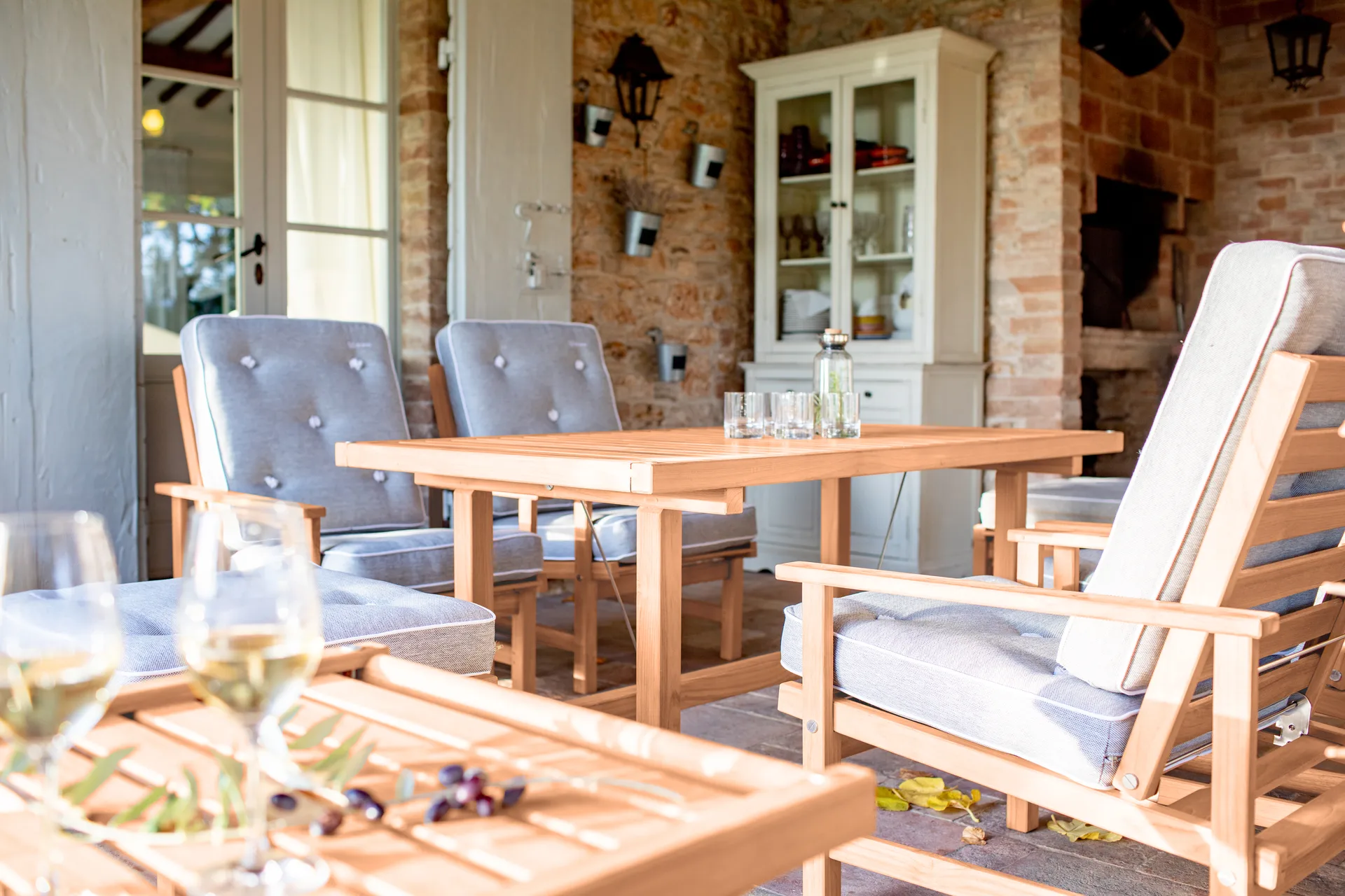 Trillebord 49, Redwood, 48x45 cm Fri Form