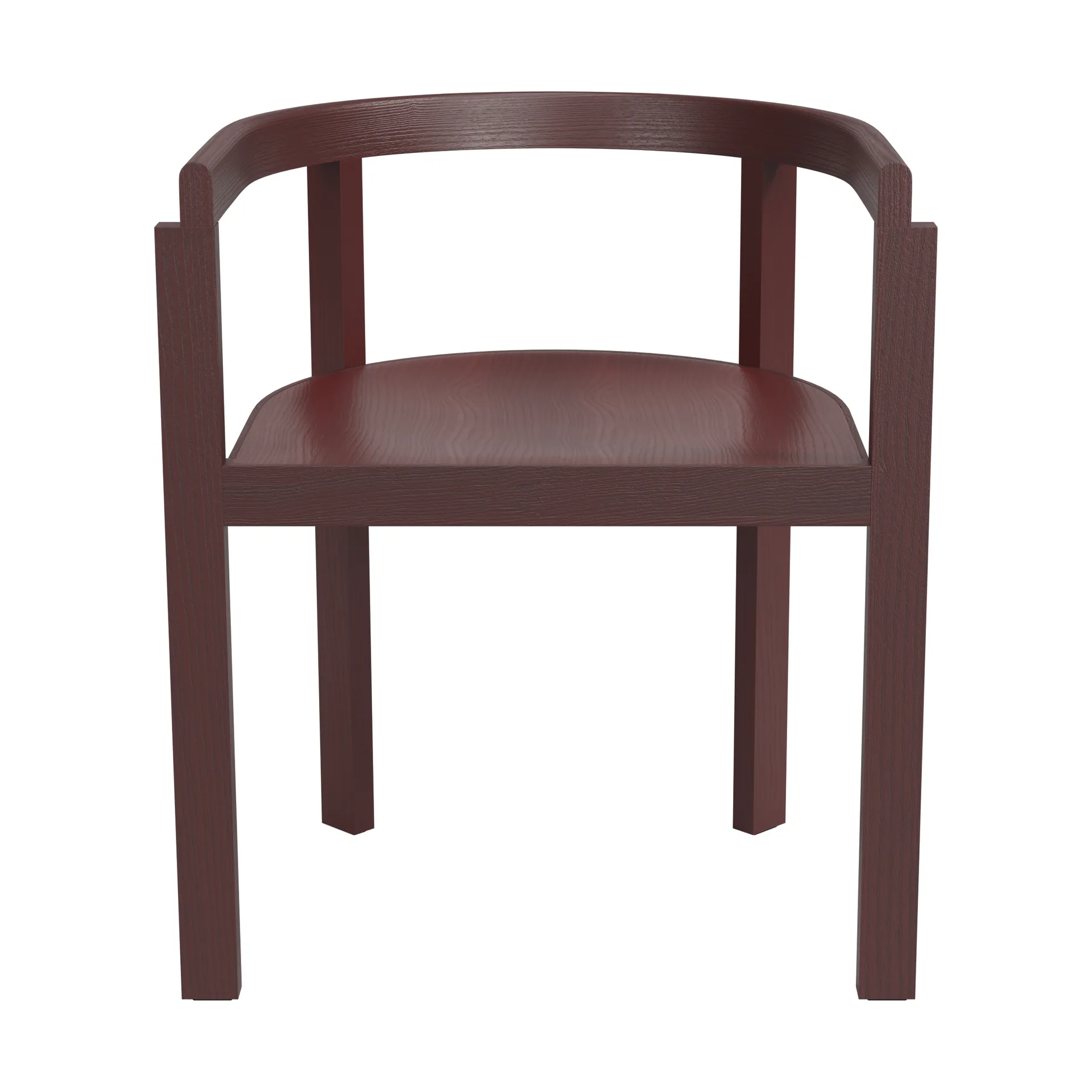 After armlenestol, Ask Burgundervirak Fritz Hansen