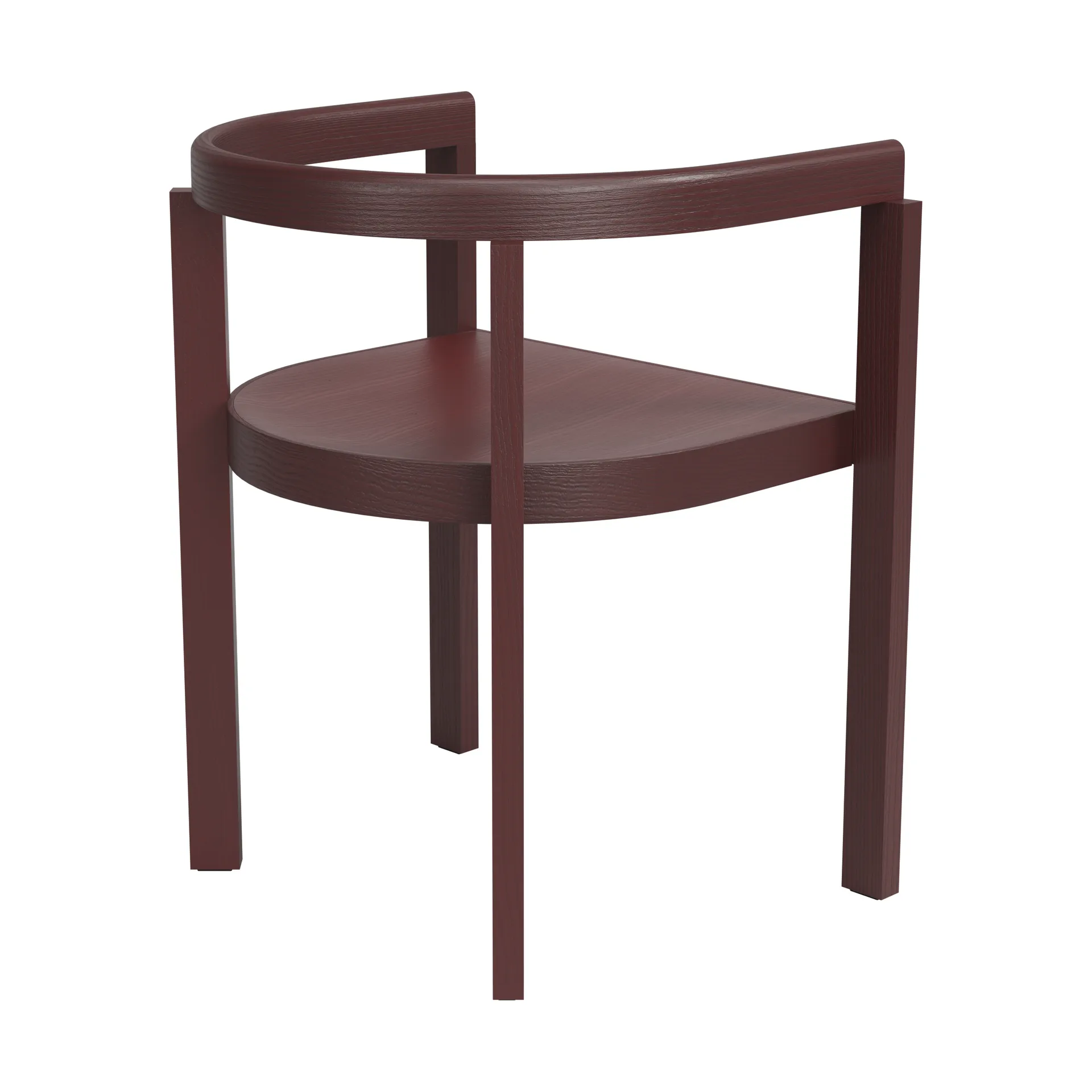 After armlenestol, Ask Burgundervirak Fritz Hansen