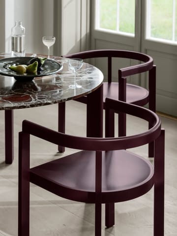 After armlenestol - Ask Burgundervirak - Fritz Hansen