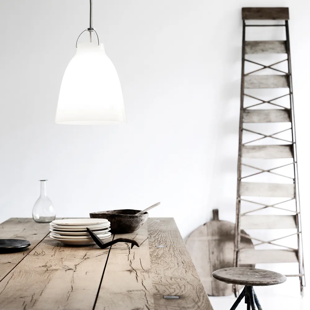 Caravaggio 1 pendel, Sort-sort tekstilledning Fritz Hansen