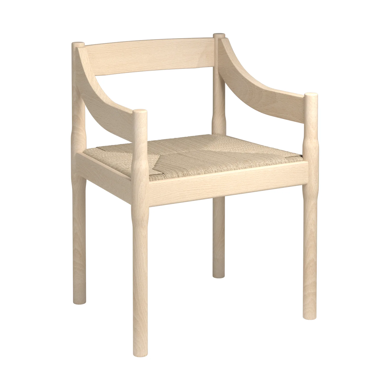 Carimate armlenestol, Bøk-naturflettet Fritz Hansen