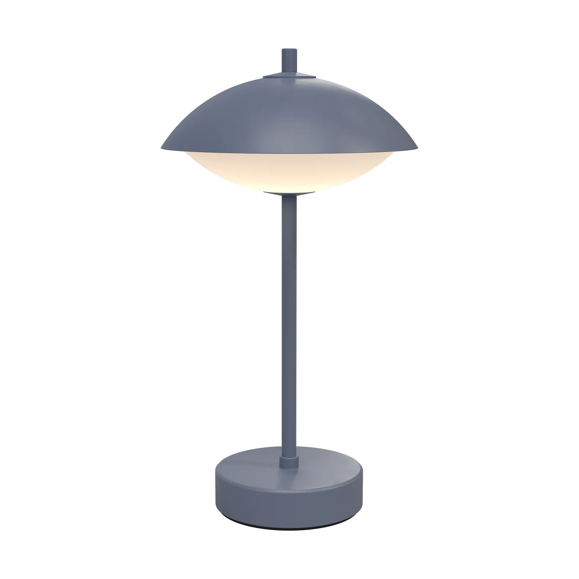 Clam bærbar bordlampe 31 cm, Dusk blue Fritz Hansen