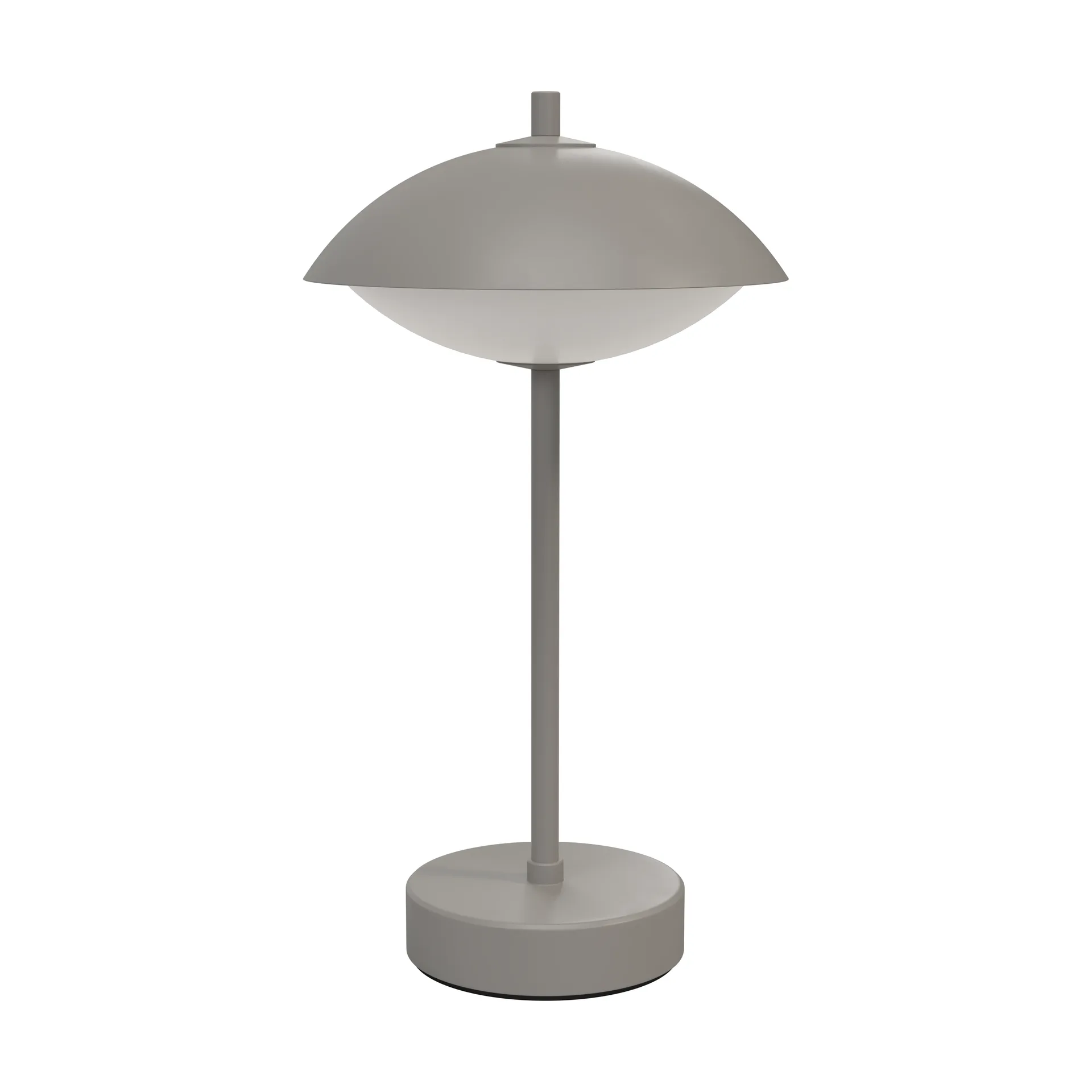 Clam bærbar bordlampe 31 cm, Nine grey Fritz Hansen