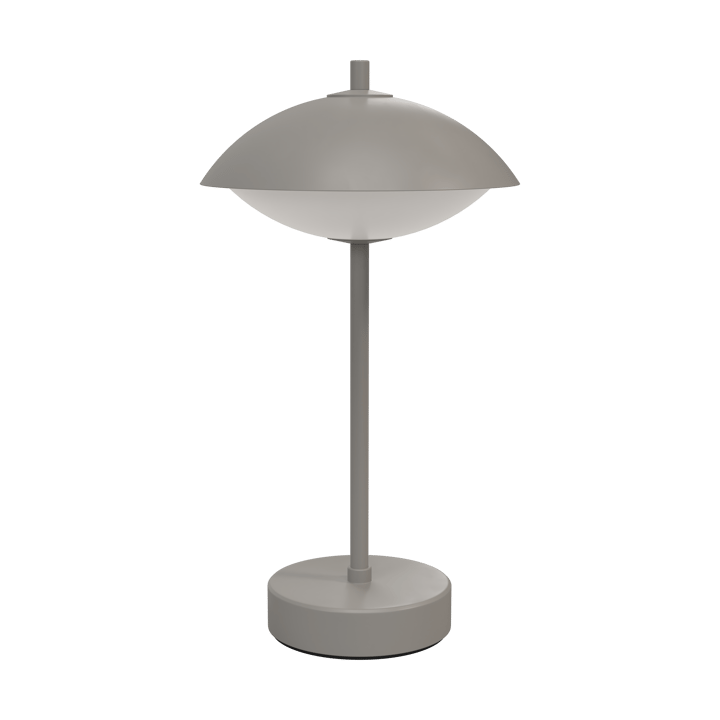 Clam bærbar bordlampe 31 cm - Nine grey - Fritz Hansen