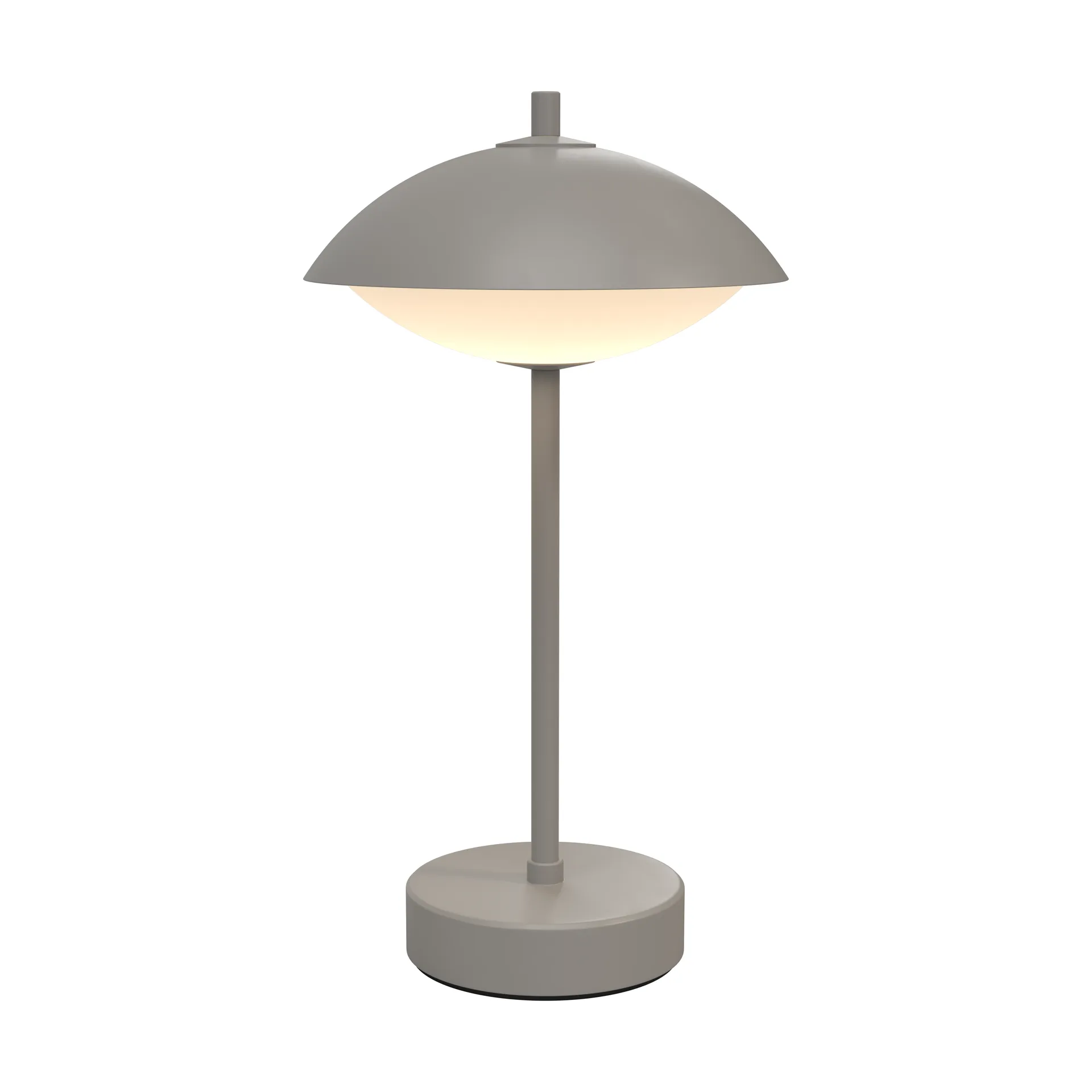 Clam bærbar bordlampe 31 cm, Nine grey Fritz Hansen