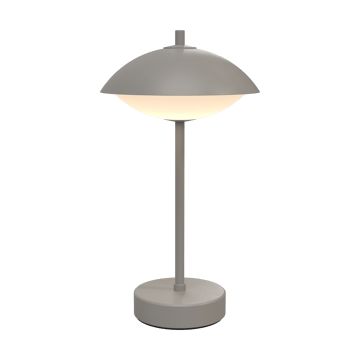 Clam bærbar bordlampe 31 cm - Nine grey - Fritz Hansen