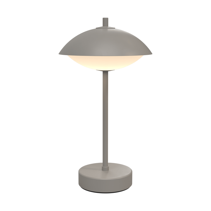Clam bærbar bordlampe 31 cm, Nine grey Fritz Hansen