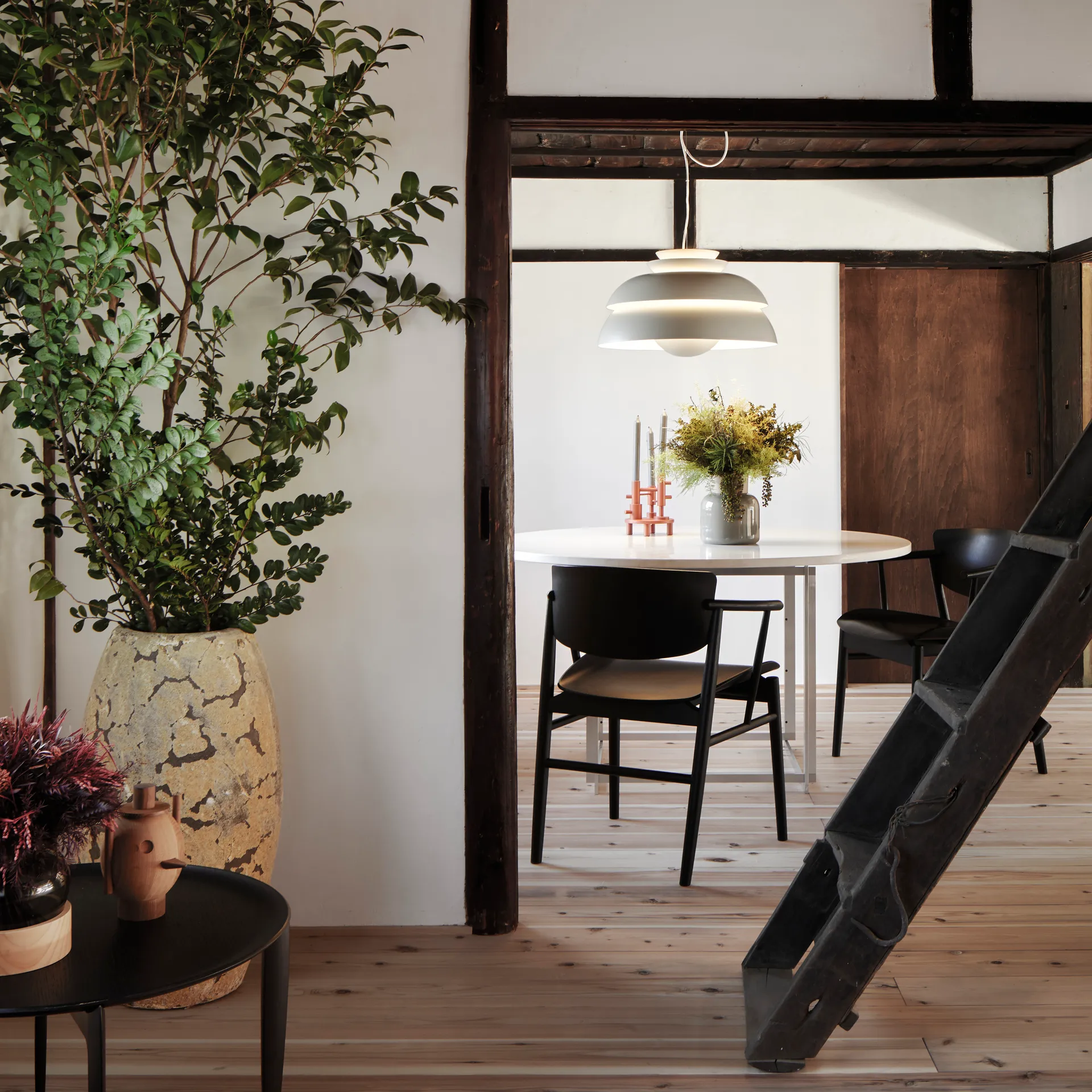 Concert hengelampe hvit, P3 Fritz Hansen