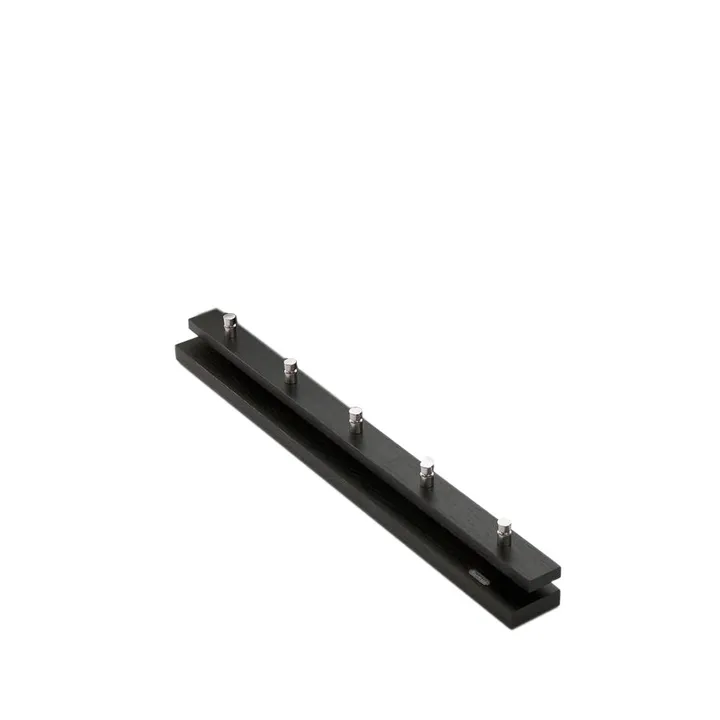 Cutter kleshenger - eik svartbeiset, 5 stk knagger - Fritz Hansen