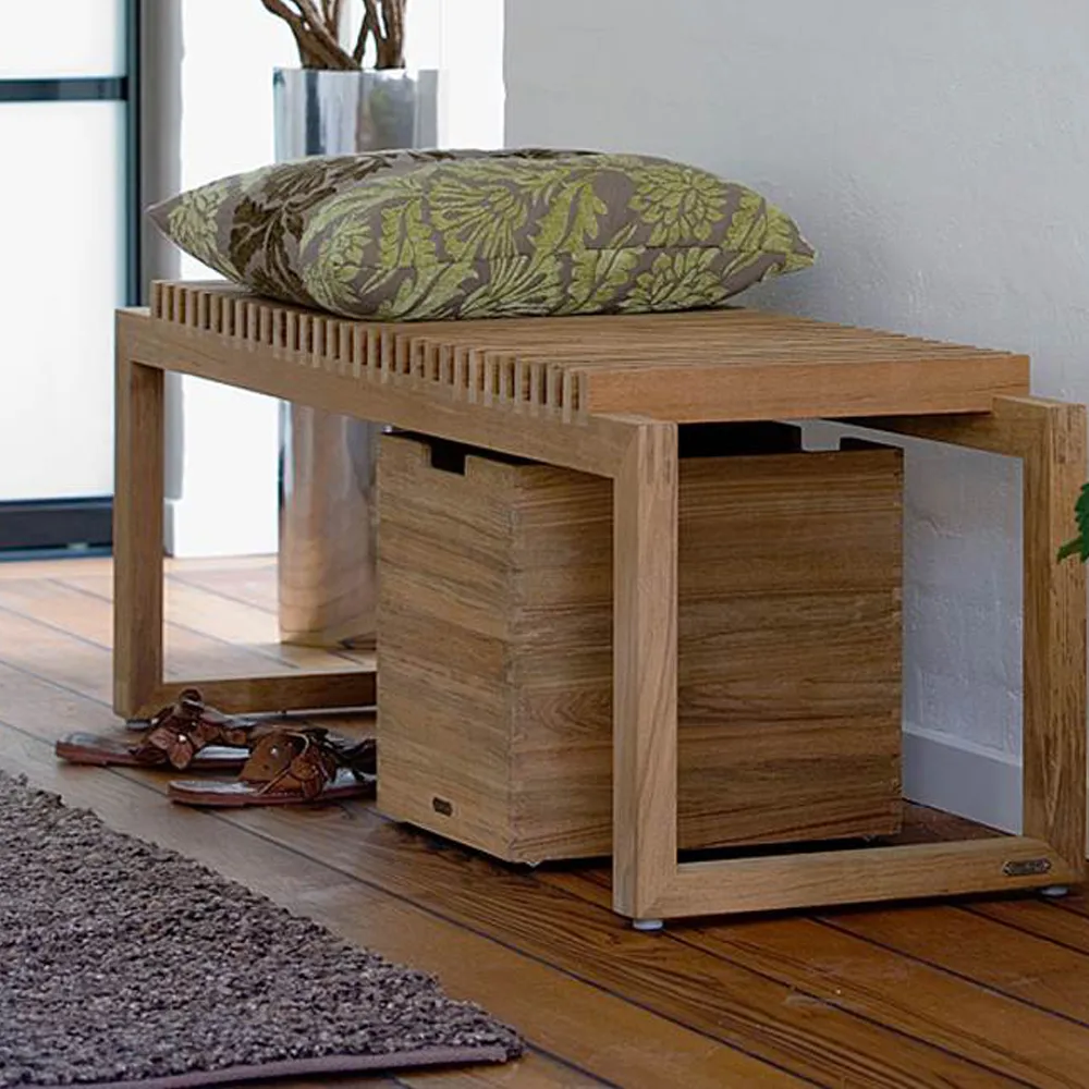 Cutter oppbevaringskasse stor, Teak Fritz Hansen