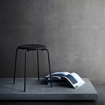 Dot krakk lær - Cowboy black - Fritz Hansen
