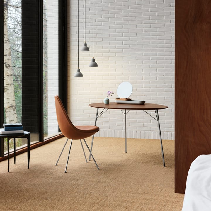 Droppen 3110 stol, Black-black Fritz Hansen