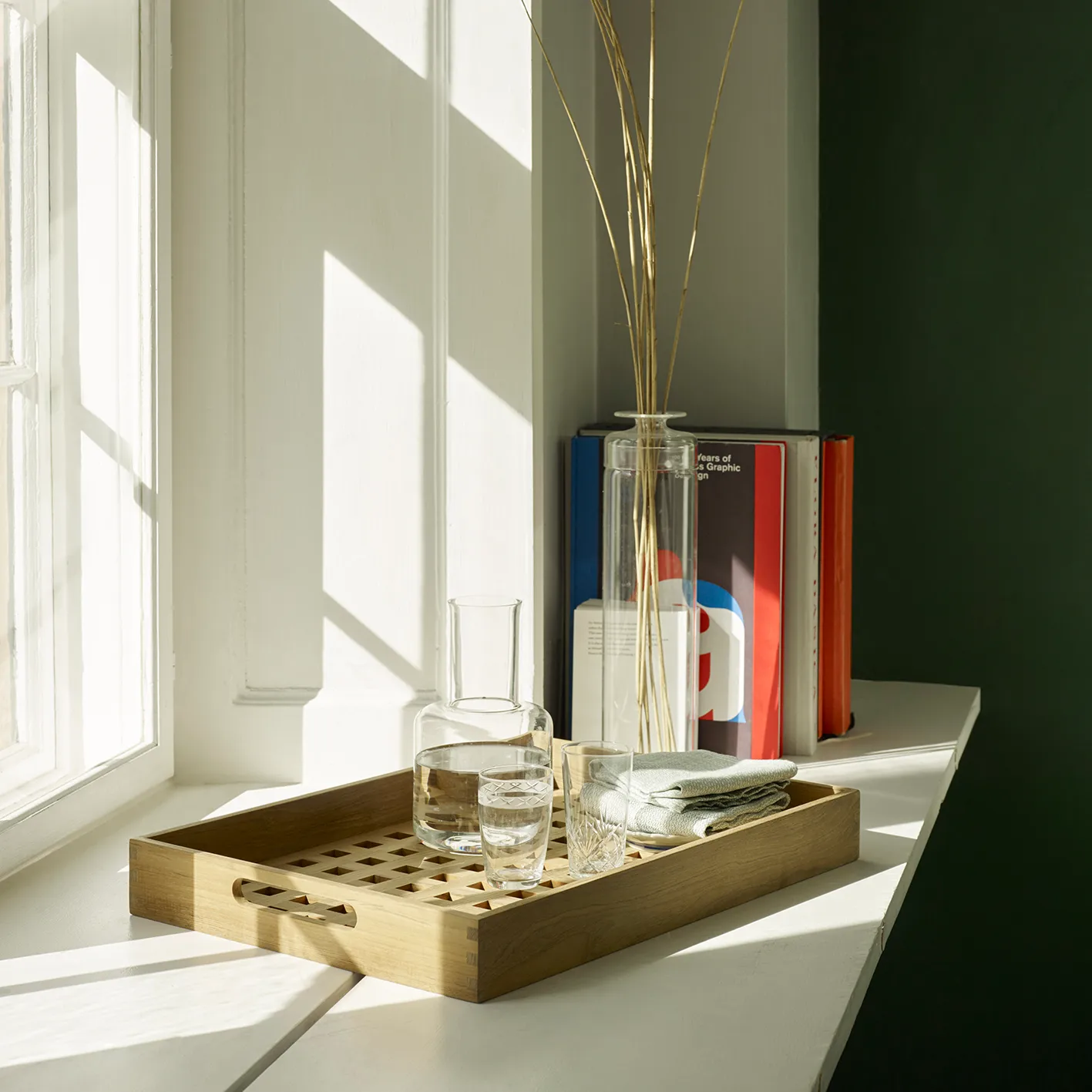 Fionia brett 32x48 cm, Teak Fritz Hansen