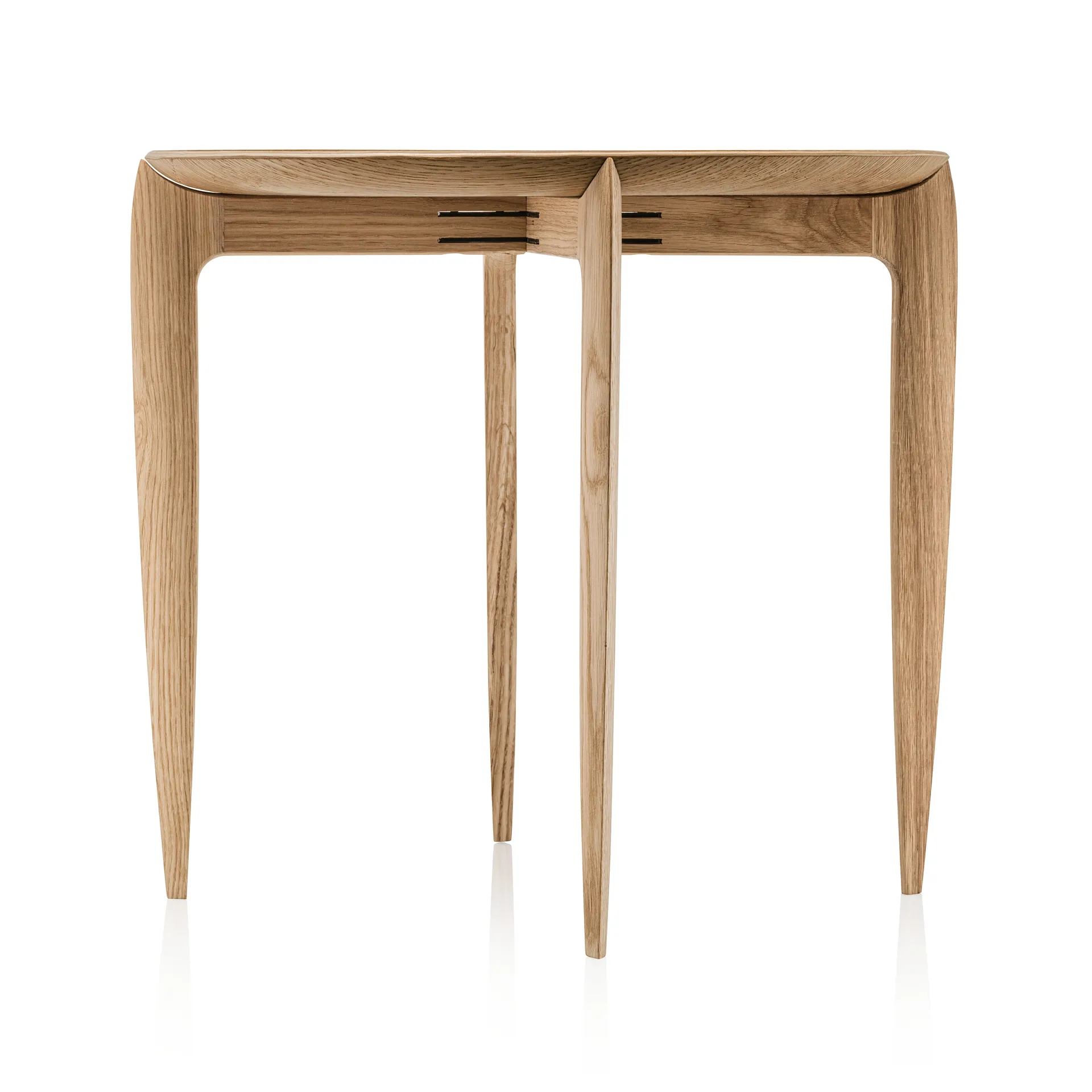 Foldable Tray Table Ø 45 cm, Eik Fritz Hansen