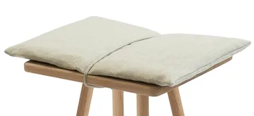 Georg linnedyna med rem til krakk/barstol - Beige - Fritz Hansen