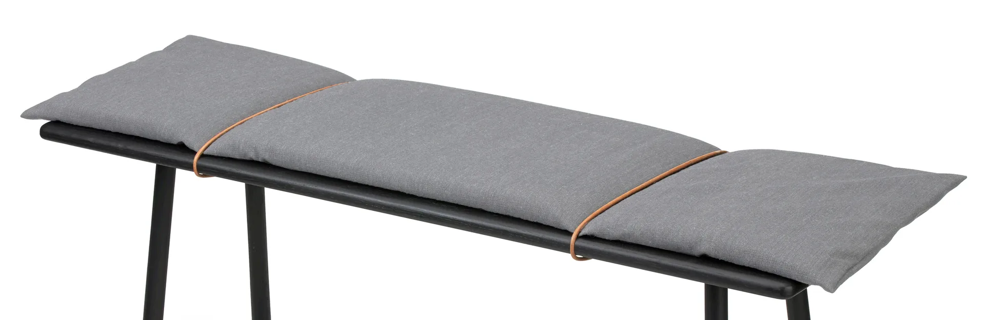 Georg ullpute med rem til benk, Lysegrå-natur Fritz Hansen